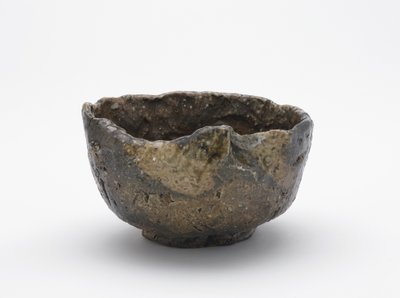 供应碗，Shigaraki，滋贺县，江户时代，18或19世纪（陶瓷） 作者 日本学校