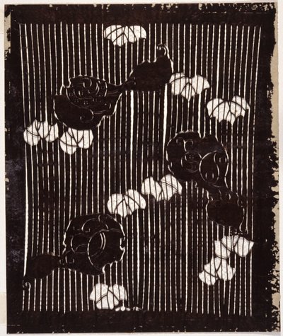 模具：葫芦和叶子 作者 日本学校