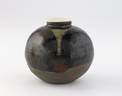 茶叶罐，bunrin型，京都，京都府，江户时代（陶瓷） 作者 日本学校