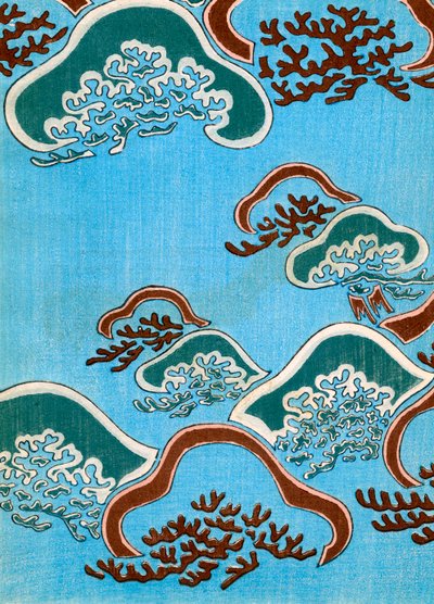 珊瑚的木版画 作者 日本学校