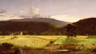 Bareford Mountains，西米尔福德，新泽西州，1850年 作者 贾斯珀·弗朗西斯·克罗普西