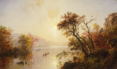 划出小海湾，1878年 作者 贾斯珀·弗朗西斯·克罗普西