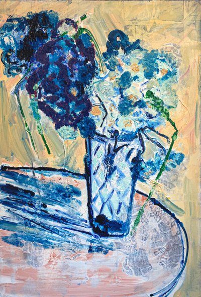 Fleur De Sel No. 12 这不是玫瑰，2021 年（布面油画） 作者 杰·巴特勒