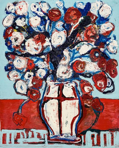 Fleur De Sel 第 14 号 2021 年《色彩对话》，2021 年（布面油画） 作者 杰·巴特勒