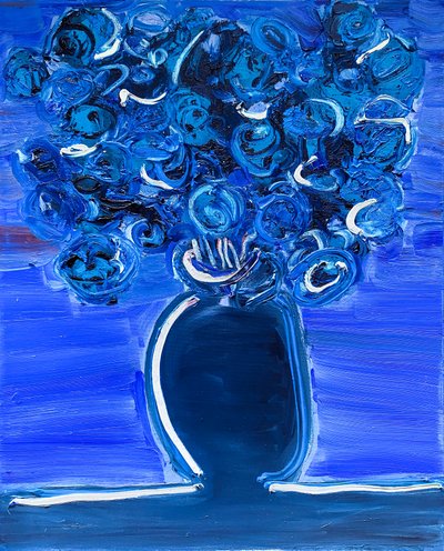 Fleur de Sel No. 1 巴黎冬日，2021 年（布面油画） 作者 杰·巴特勒