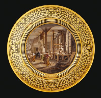 塞夫雷斯瓷器，约1820年1835年（瓷器） 作者 让·查尔斯·德维尔（Jean Charles Develly）