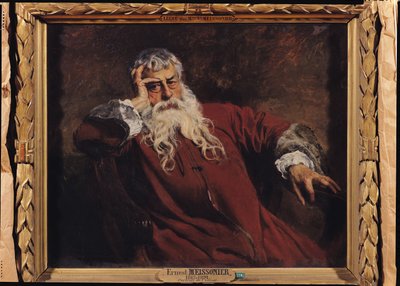 自画像 作者 让·路易斯·欧内斯特·迈森尼尔