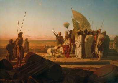 Hellespont的Xerxes 作者 让·阿德里安·吉内特