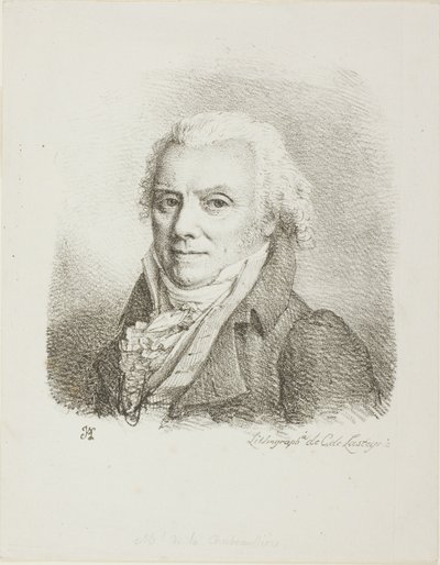 身着深色布衣的自画像 作者 让·安托万·洛朗（Jean Antoine Laurent）