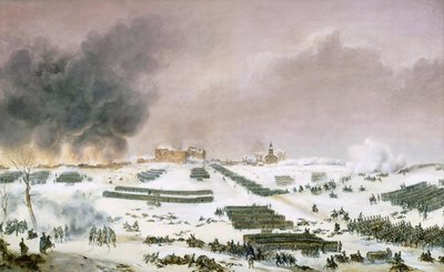 1807年2月7日，普罗伊西施·埃劳战役 作者 让·安托万·西缅堡