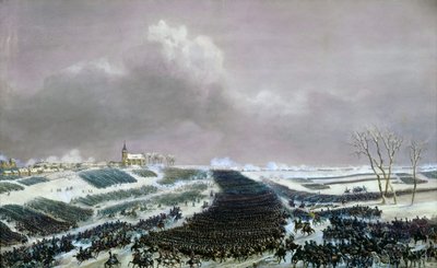 1807年2月8日，普罗伊西施·埃劳战役 作者 让·安托万·西缅堡