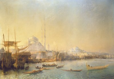 1840年对君士坦丁堡和金角湾的广泛看法 作者 让·安托万·西奥多·古丁