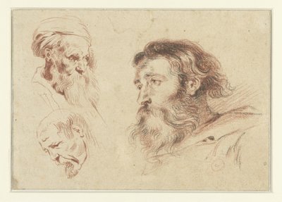 三个男性头像 作者 Jacob de Wit（可能）