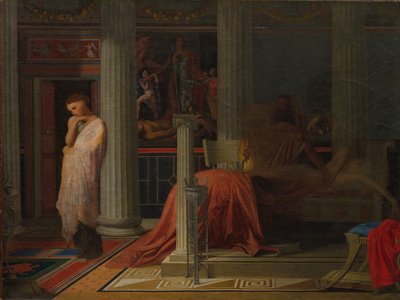 Antiochus和Stratonice，c。 1838年。 作者 让·奥古斯特·多米尼克·英格里斯