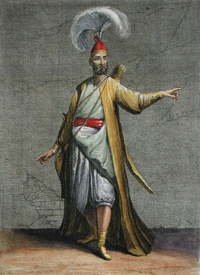 Soulak，板块17，来自 "Recueil de Cent Estampes representant differentes Nations du Levant tirees sur les Tableaux Peints d