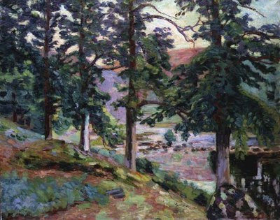 La Creuse, Limousin, 约1910年（布面油画） 作者 让·巴蒂斯特·阿曼德·纪尧姆