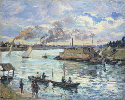 河景，1890年 作者 让·巴蒂斯特·阿曼德·纪尧姆