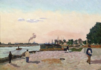 Bercy，巴黎的视图 作者 让·巴蒂斯特·阿曼德·纪尧姆