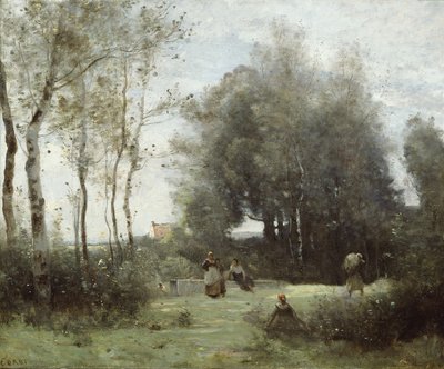 Arleux-Palluel，Trysts桥，1871年？72 作者 让·巴蒂斯特·卡米尔·科罗