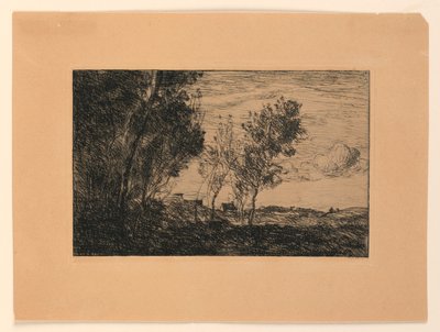 Dans les dunes: Souvenir du bois de la Haye（《沙丘中：豪格森林纪念册） 作者 让·巴蒂斯特·卡米尔·科罗