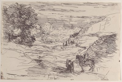 Les Paladins, 1871年。 作者 让·巴蒂斯特·卡米尔·科罗