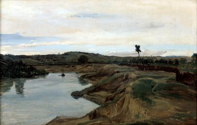 小鸡径（Rocks Campagna），罗马（1826-1828） 作者 让·巴蒂斯特·卡米尔·科罗