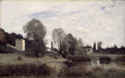 Ville dAvray，1865年 作者 让·巴蒂斯特·卡米尔·科罗