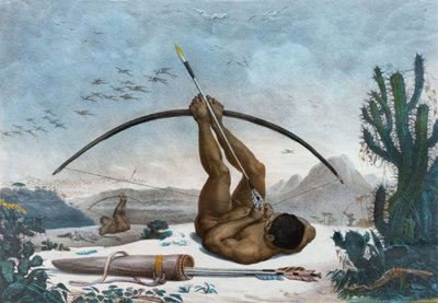 让-巴蒂斯特-德布雷（Jean-Baptiste Debret）1834 年创作的 Caboclo 作者 让·巴蒂斯特·德布雷特