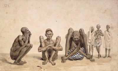 里约热内卢的奴隶，约1825-6年 作者 让·巴蒂斯特·德布雷特