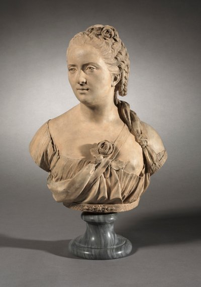 女人的画像，1759年。 作者 让·巴蒂斯特·德菲涅克斯