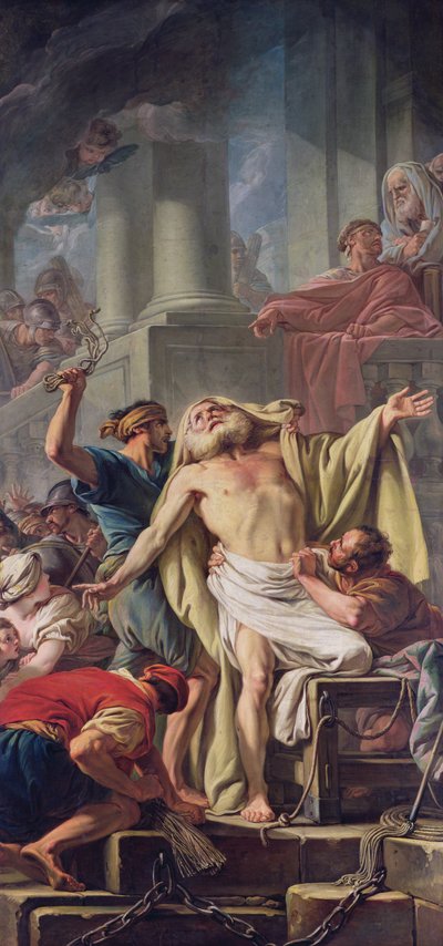 圣安德鲁的鞭,, 1761年 作者 让·巴蒂斯特（Jean Baptiste Deshays de Colleville）