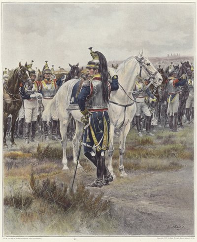 1807年骑兵骑兵 作者 让·巴蒂斯特·爱德华·Detaille