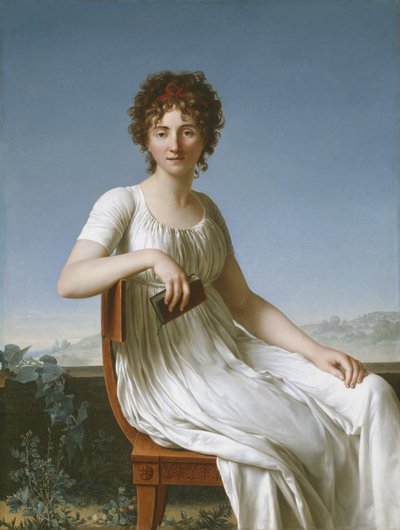 Constance Pipelet肖像，1797年 作者 让·巴蒂斯特·弗朗索瓦·德索里亚