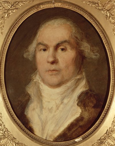 Cambaceres的Jean-Jacques Regis的肖像（1753-1824） 作者 让·巴蒂斯特·格鲁兹