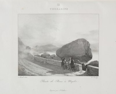 1822 年意大利之旅 作者 Jean-Baptiste Isabey