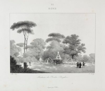 1822 年意大利之旅 作者 Jean-Baptiste Isabey