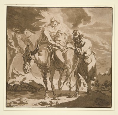 飞往埃及 作者 Jean-Baptiste Le Prince