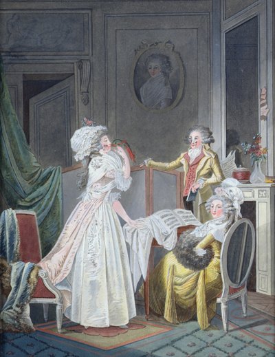 亲吻长尾小鹦鹉 作者 Jean Baptiste Mallet