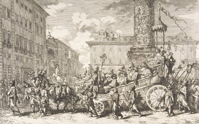 中国化装舞会 La Mascarade chinoise, 1735年。 作者 让·巴蒂斯特·玛丽·皮埃尔