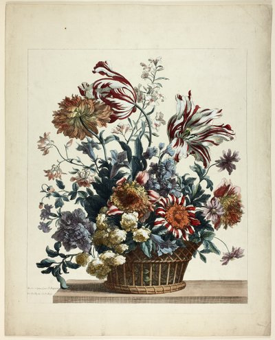 花篮 作者 Jean-Baptiste Monnoyer