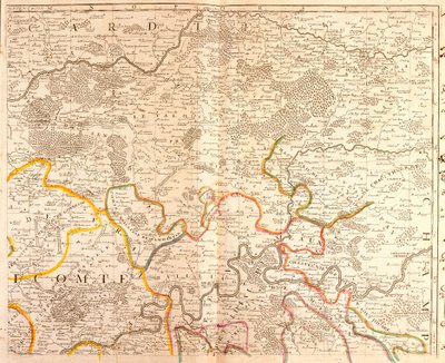 法兰西岛东北部地图 作者 让·巴蒂斯特·诺林（Jean Baptiste Nolin）