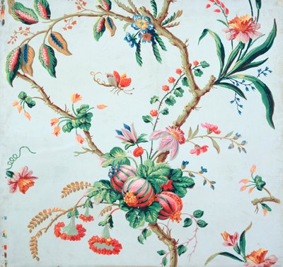 花卉壁纸设计 作者 让·巴蒂斯特·雷维永