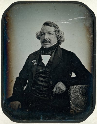 路易斯·雅克·曼德·达盖尔 作者 Jean Baptiste Sabatier印迹