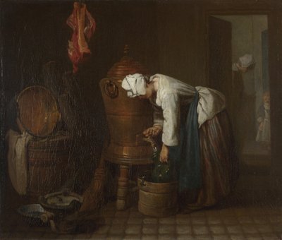 拉封丹水箱，1733年 作者 让·巴蒂斯特·西蒙·查尔丁