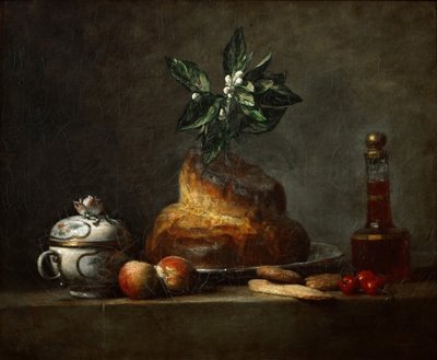 奶油蛋卷 作者 Jean Baptiste Simeon Chardin