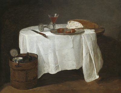 白色桌布，1731-32年 作者 让·巴蒂斯特·西蒙·查尔丁