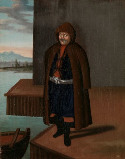 来自拔摩岛的男人 作者 Jean Baptiste Vanmour（工作室）