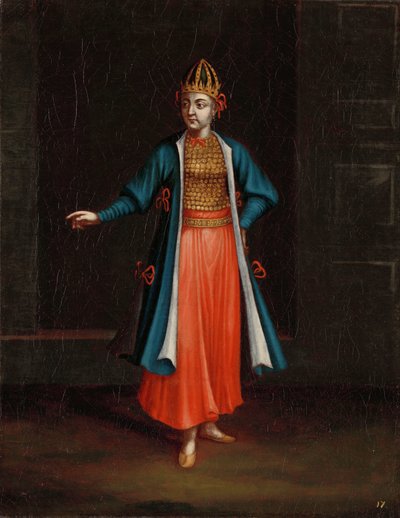 保加利亚海岸的女人 作者 Jean Baptiste Vanmour（工作室）