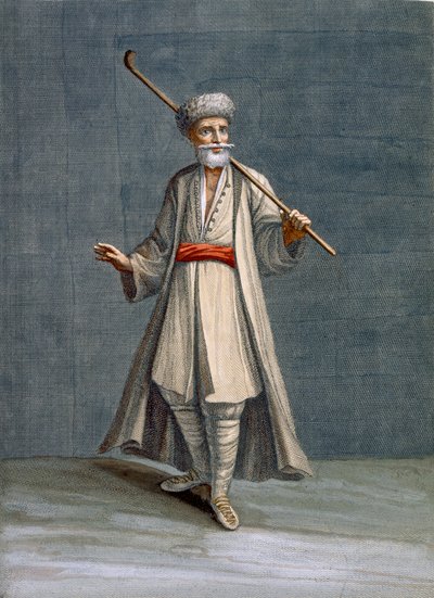 保加利亚人，查尔斯·德·费里奥尔（Charles de Ferriol）撰写的“代表黎凡特的不同国家的一百张照片集”中的第82页，1707-08 作者 让·巴蒂斯特·范穆尔