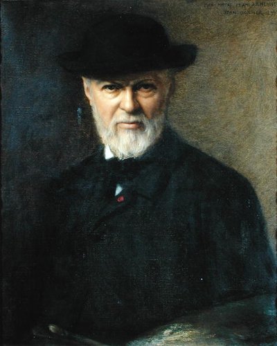 Jean-Jacques Henner（1829-1905）1899年的肖像 作者 Jean Benner